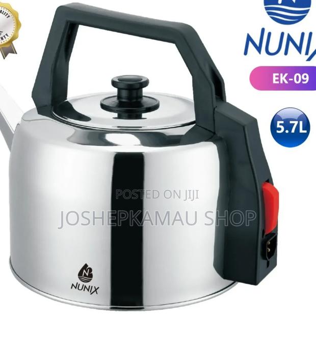 5.7l Nunix Stainless Steel Electric Kettle El-07s