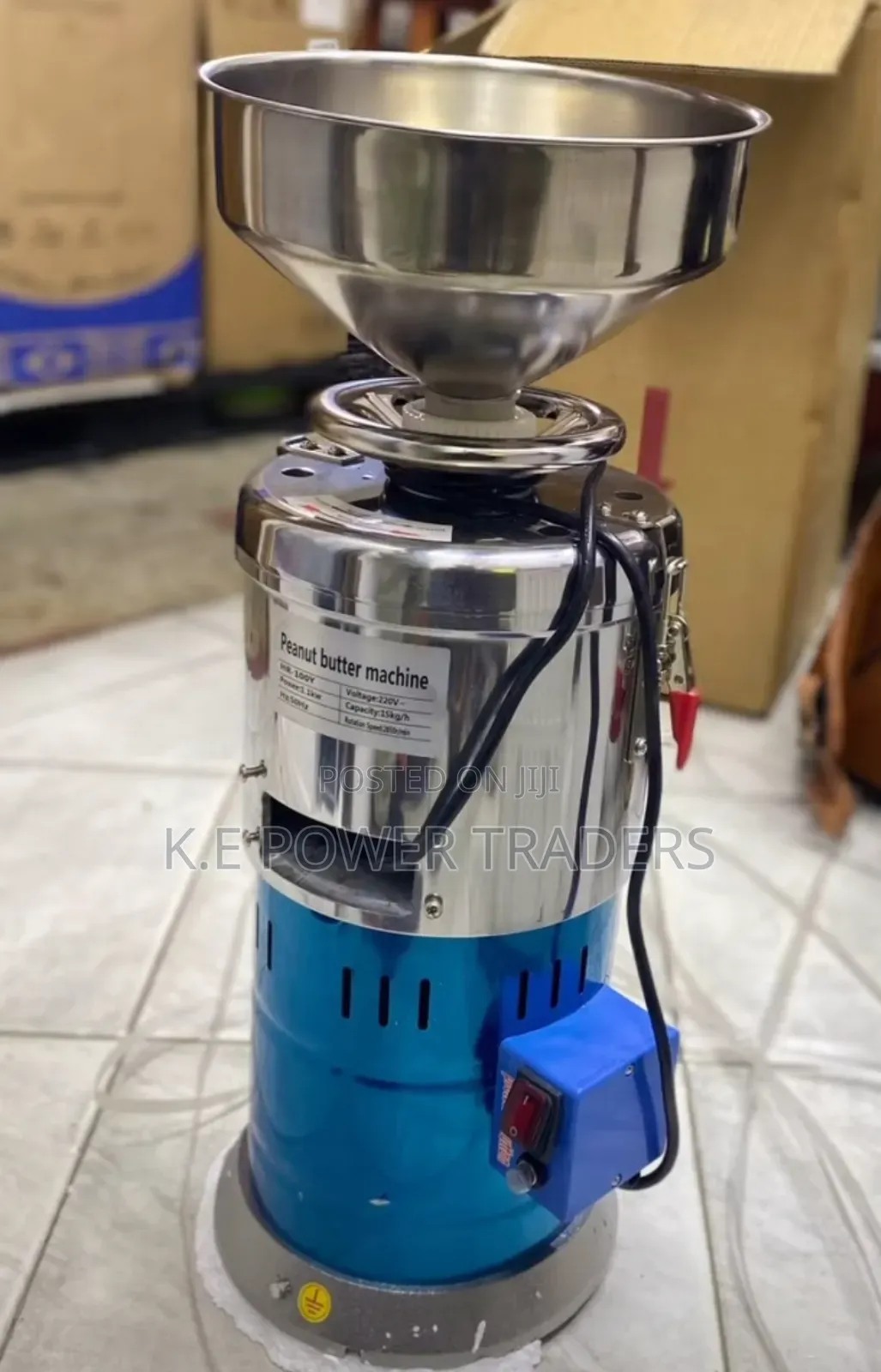 15kg/Hour Peanut Butter Machine