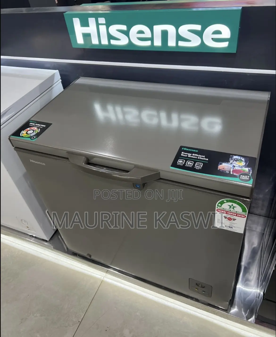 Hisense 245 L Chest Freezer Grey Brand New
