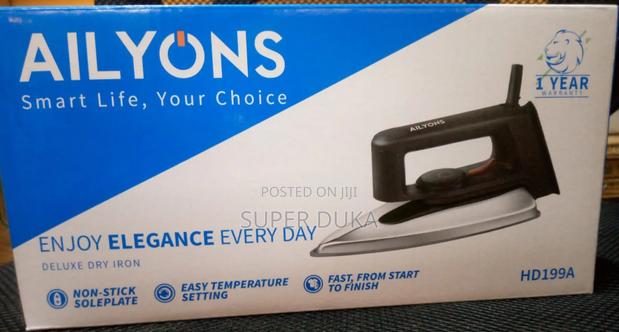 Iron Box.Ailyons HD199A Non Stick Dry Iron Box