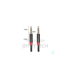 Male Auxillary Tape Audio 3.5mm Jack Aux Line Wire Cable Mal