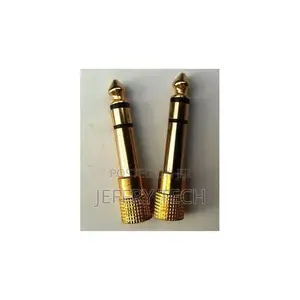6.3mm 1 4" Male Plug to 3.5mm 1 8" Female Jack Stereo - 2pcs