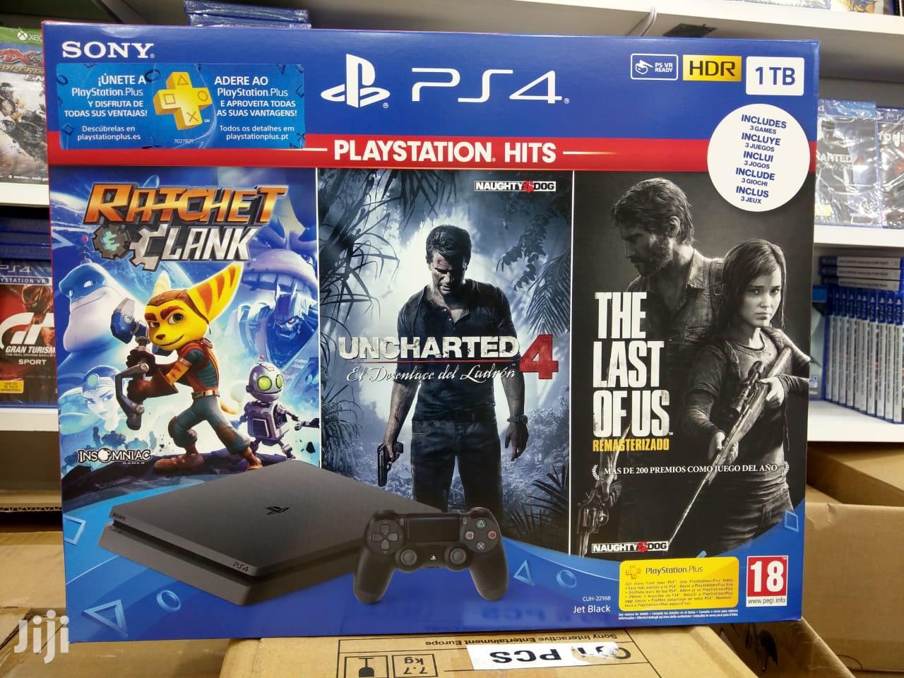 Playstation 4 1tb Ps4 With 3 Games Free