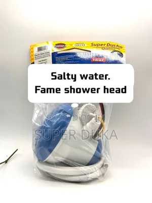 Salty Water Shower Head.Original Fame Quattro Super Ducha