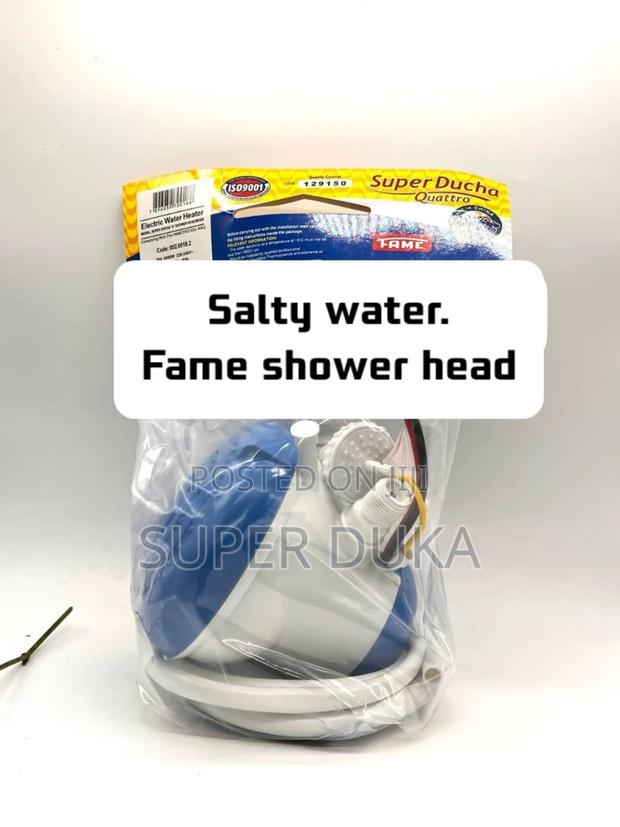 Salty Water Shower Head.Original Fame Quattro Super Ducha