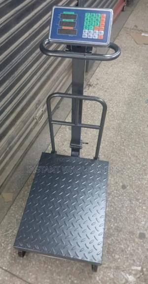 Wheeled 600kgs Platform Scales - thumbnail 3
