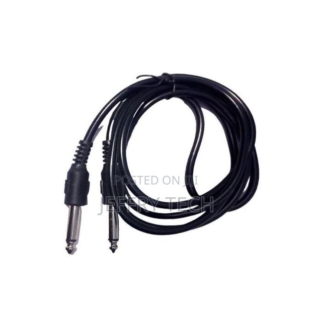 6.5mm Male to 6.5mm Male Adapter Jack Stereo Cable 1.5M