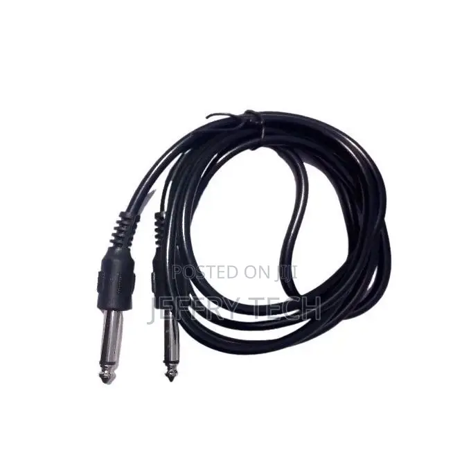 6.5mm Male to 6.5mm Male Adapter Jack Stereo Cable 1.5M