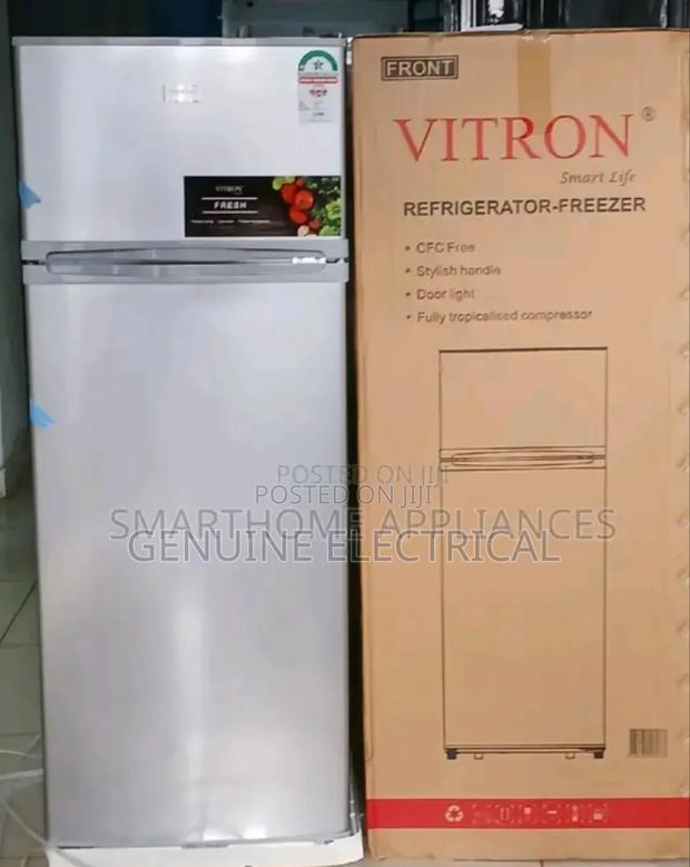 Vitron 208litres Double Door Fridge