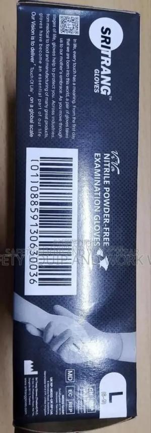 Nitrile Powder Free Protective Gloves - thumbnail 2