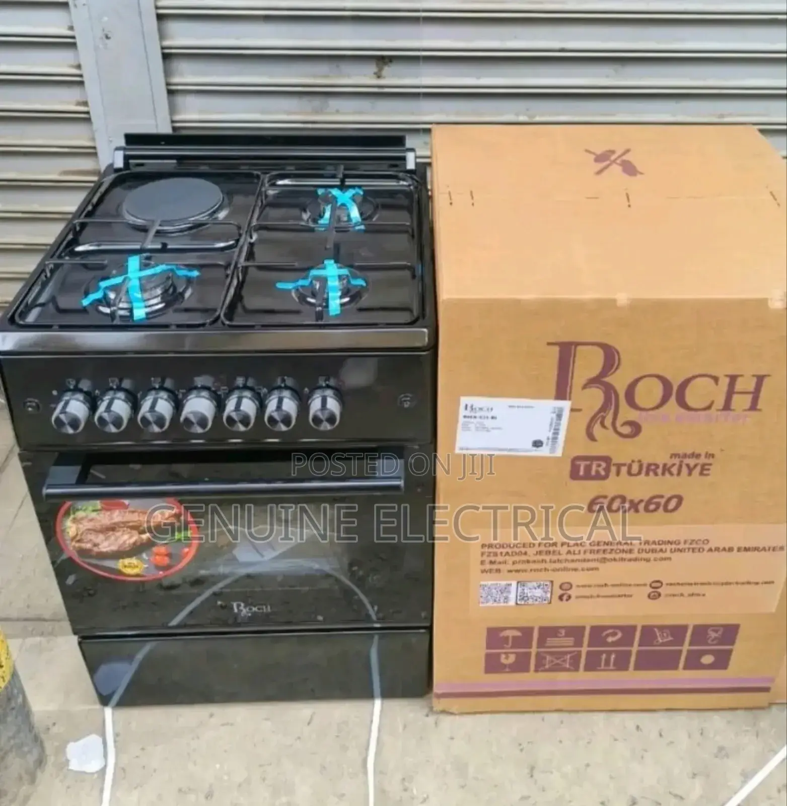 Roch 60by60 3+1 Standing Cooker