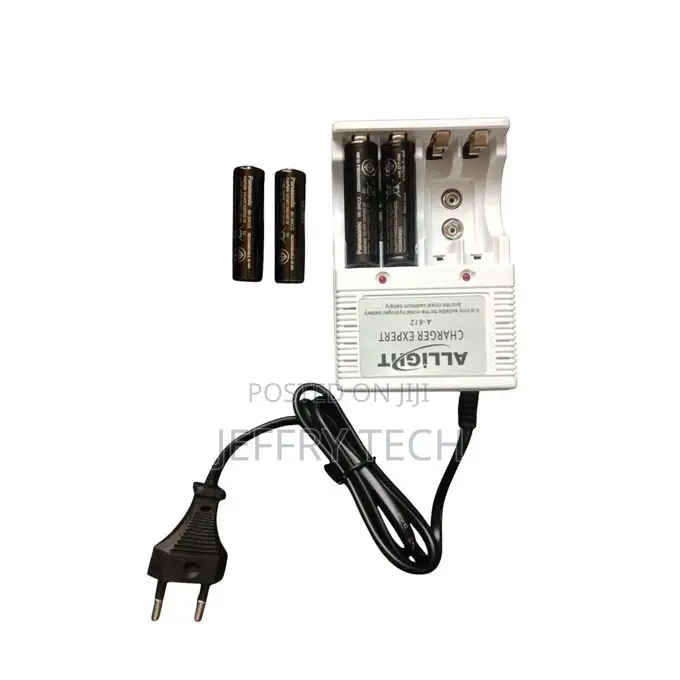 Rechargeable AA Battery With Charger