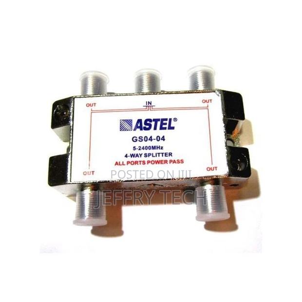 4-Way Splitter/Channel Signal Power TV Receiver