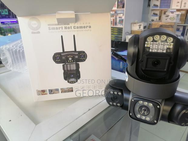 V380- 4G Simcard Triple Lens Smart Camera
