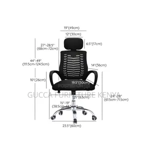 Office Chairs: Modern Slide Chair With Breathable Back