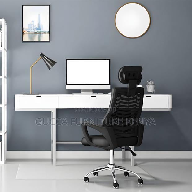Office Chairs: Modern Slide Chair With Breathable Back - thumbnail 4