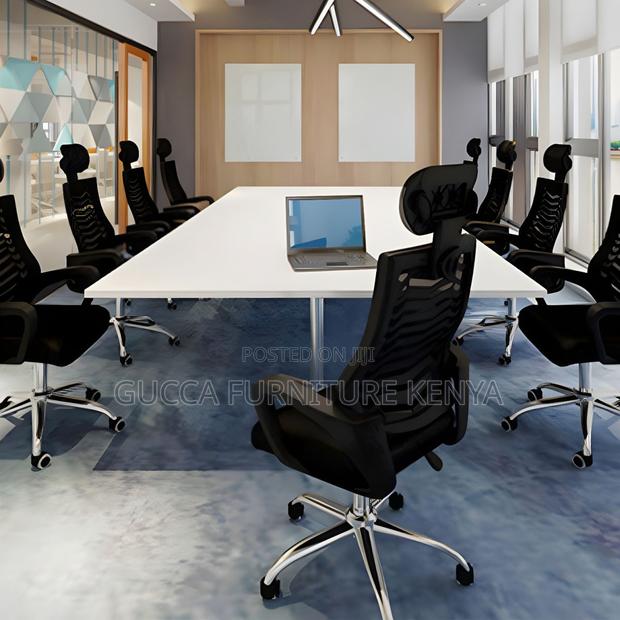 Office Chairs: Modern Slide Chair With Breathable Back - thumbnail 5