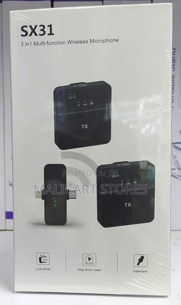 Sx31 3in 1 Multi Function Wireless Microphone