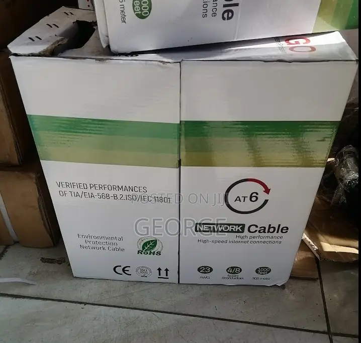 Long*Lasting Cat 6 Cable 305 M Networking Cable