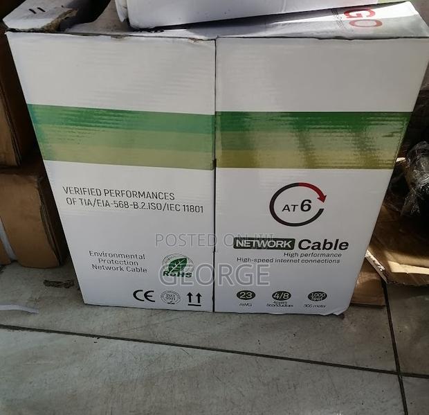 Top Best Networking Cat6 Cable- UTP Indoor LAN Cable 305M