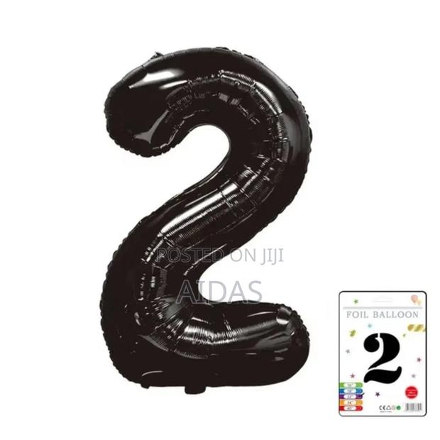 32'' Number Foil Balloons - main view