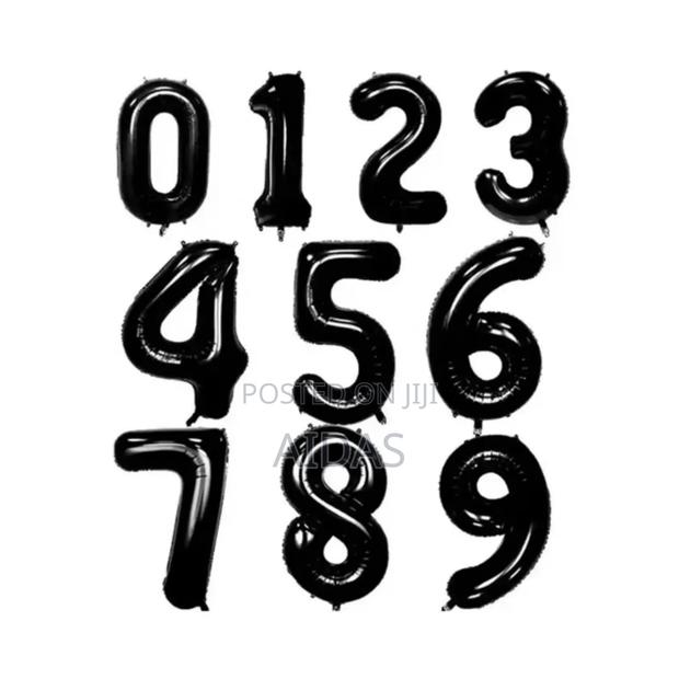 32'' Number Foil Balloons - thumbnail 3