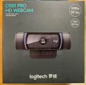 Logitech C920S HD Pro Webcam With Privacy Shutter