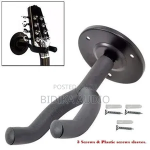 Guitar Stand Wall Mount Bracket Holder, Metal Body