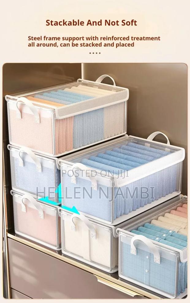 Transparent Fabric Closer Organizer - main view