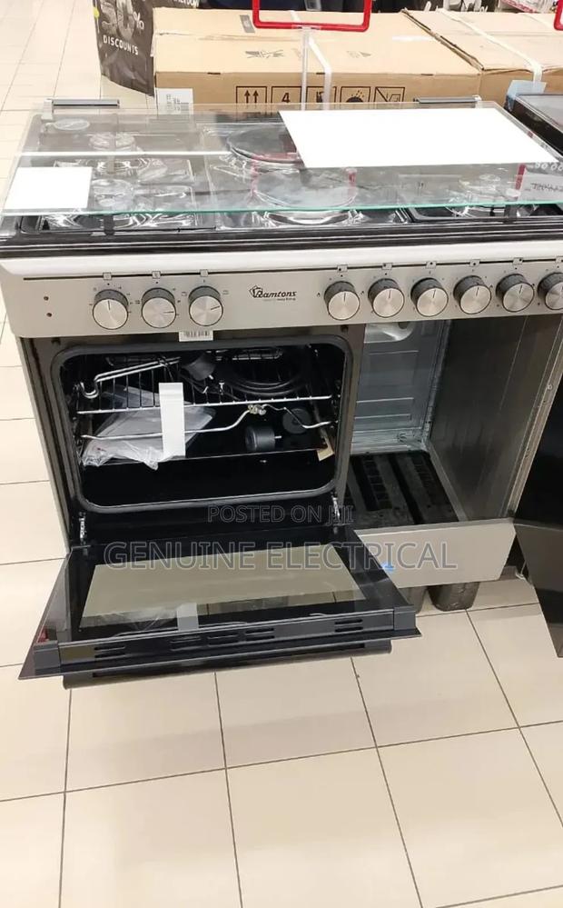 Ramptons 60 B6 90 Stainless Cooker With Gas Compartment