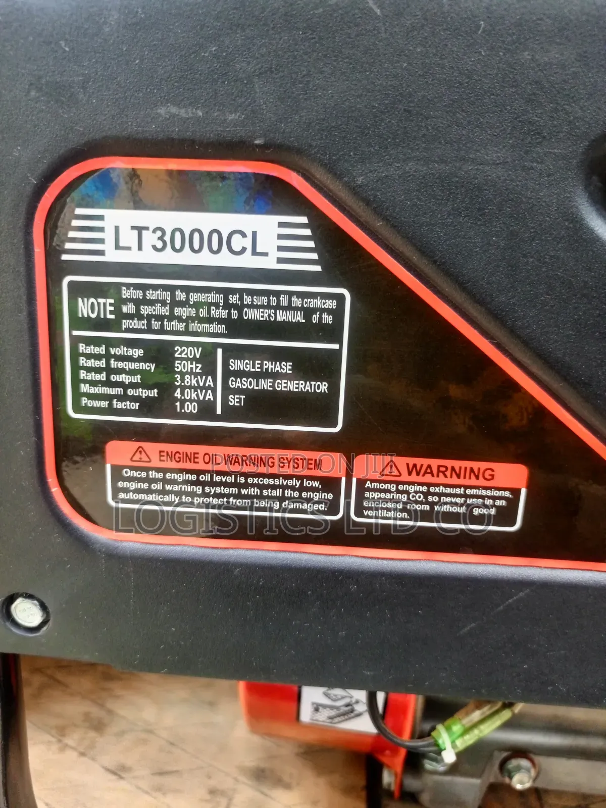Aico LT3000CL 3.8kva Rope Start Generator