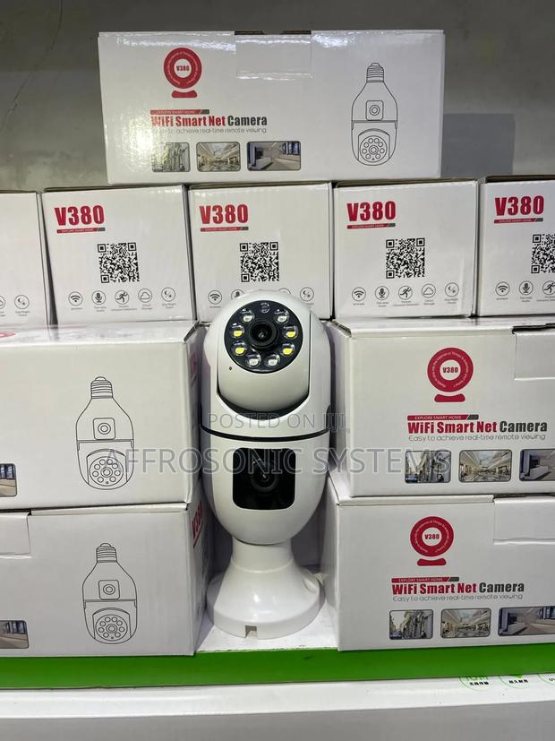 Dual Lens PTZ Bulb Camera