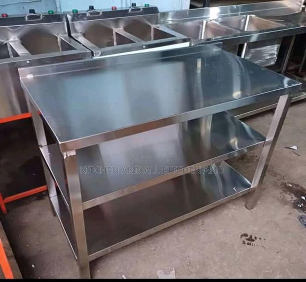 Superb Stainless Steel Worktable - main view