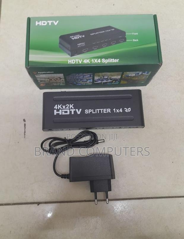HDMI Splitter 4 Port 3D +1-1x4 HDMI Splitter, 1 in 4 Out