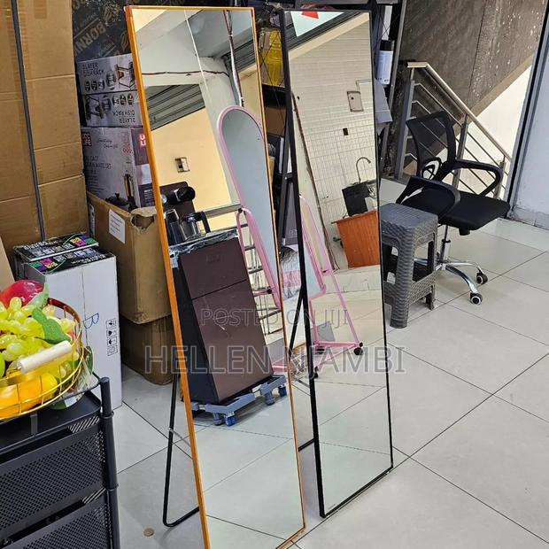Standing Mirrors With Metallic Frame - main view