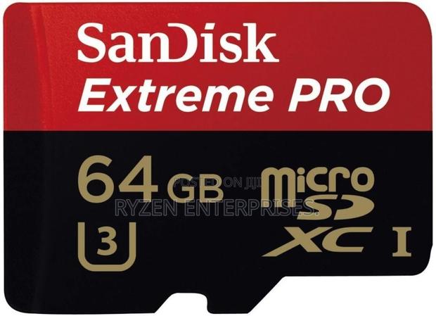 Sandisk Extreme PRO 64GB Microsdxc Memory Card - thumbnail 3