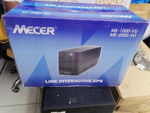 1KVA Mecer Line Interactive UPS- BLACK - thumbnail 2