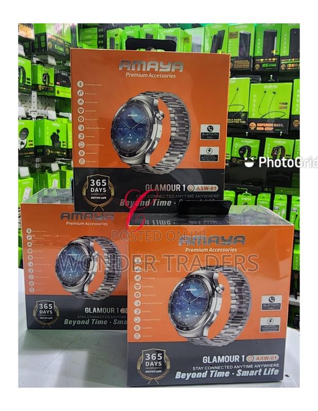 Amaya ASW-01 Glamour 1 Silver With Bluetooth - main view