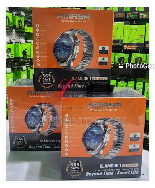 Amaya ASW-01 Glamour 1 Silver With Bluetooth - thumbnail 2