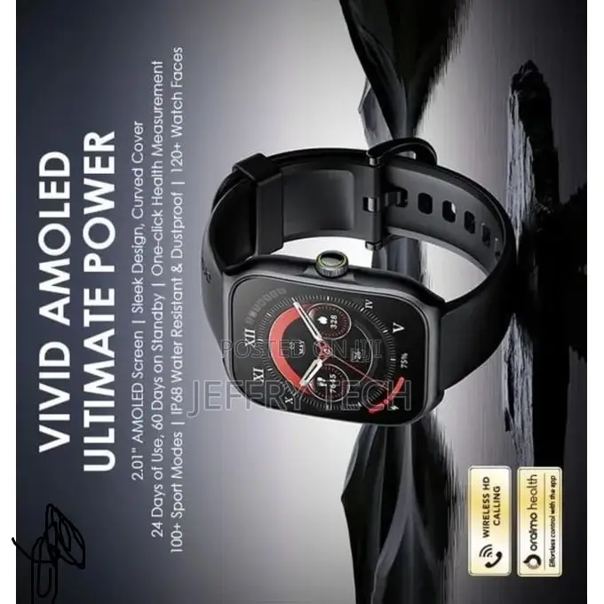 Oraimo OSW-812 Watch Nova AM 2.01 AMOLED Smart Watch