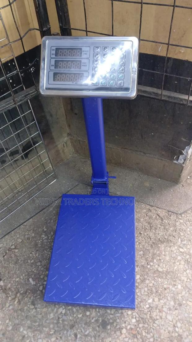 150kgs Digital Platform Weighing Scale Without Guard - main view
