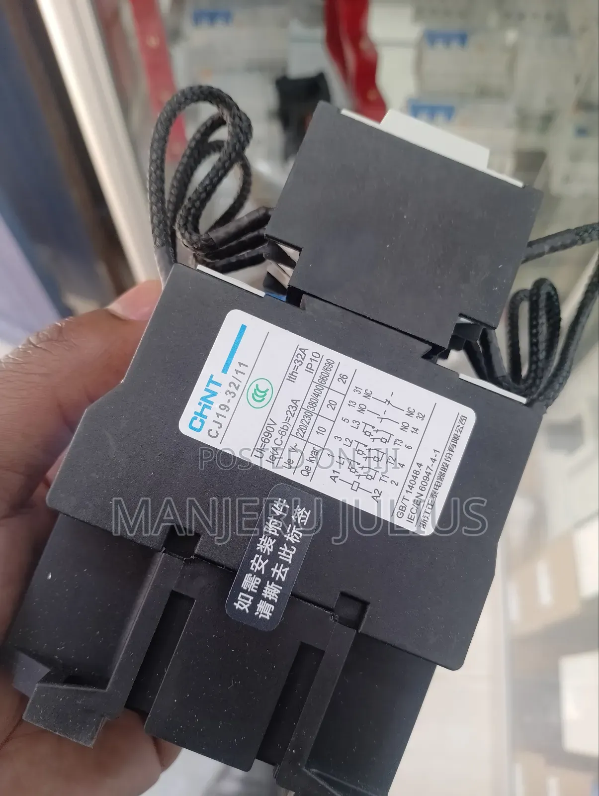 CJ19- Contactor Capacitor