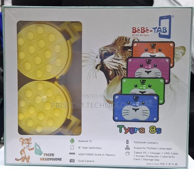 Bebe-Tab Tygra 8s Android Kids Tablet 5000mah - thumbnail 2