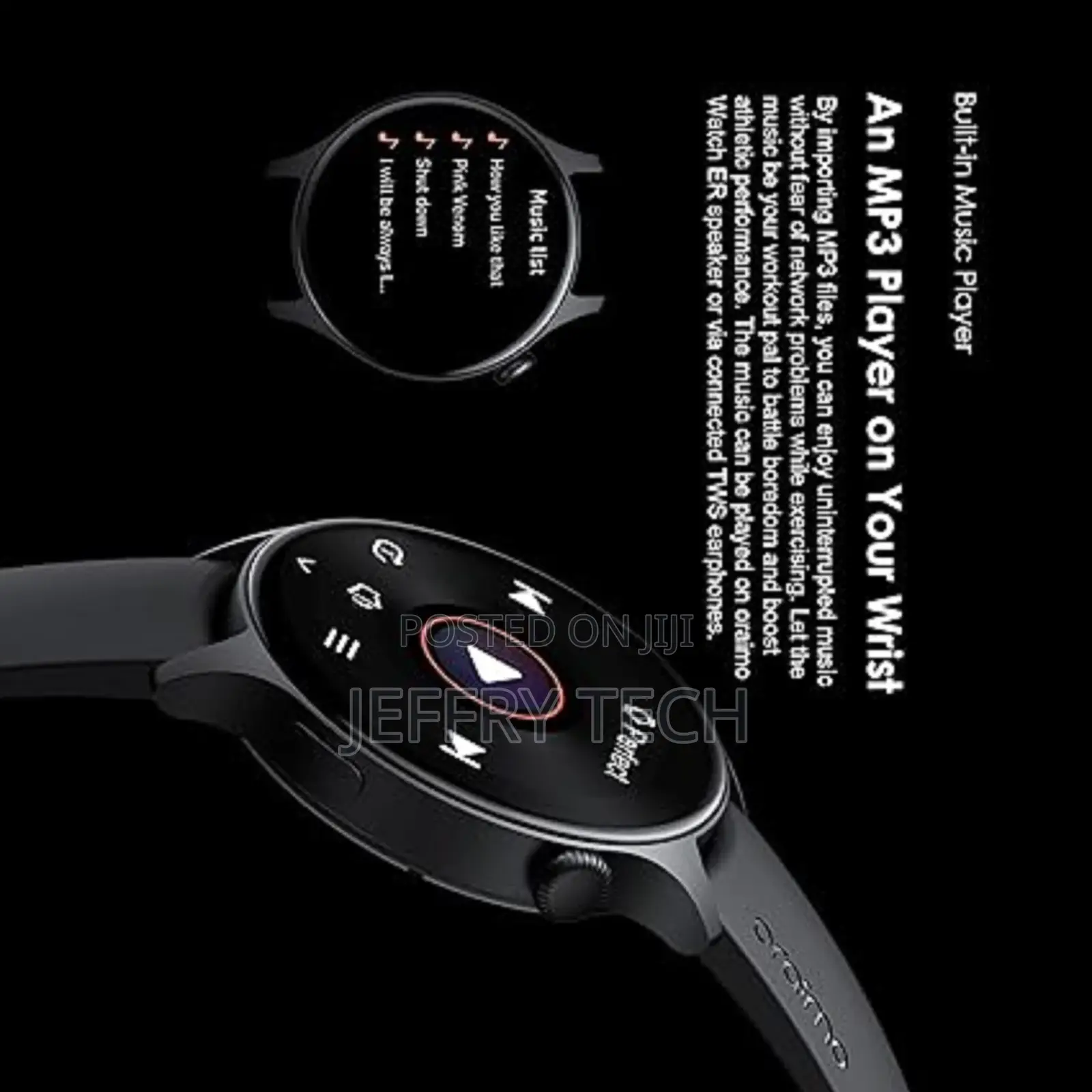 Oraimo OSW42 Smart Watch ER 1.43"With Bluetooth Calling
