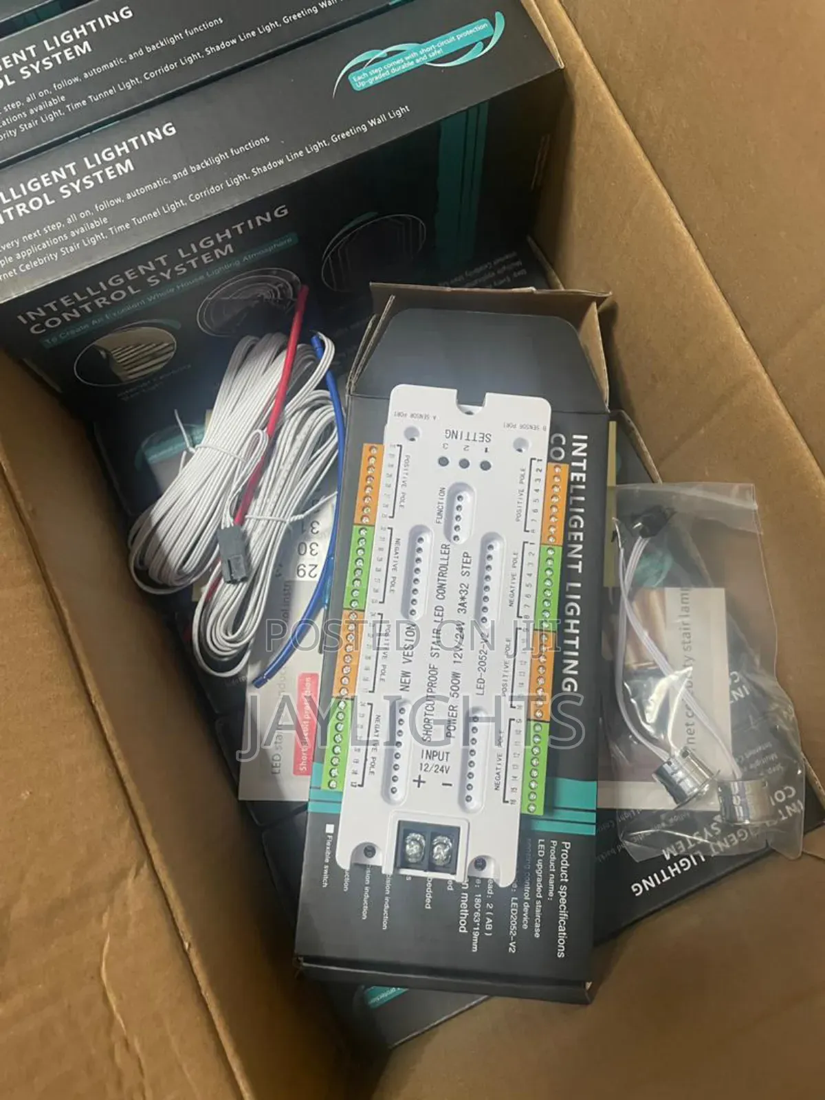 DC12V 24V 32 Steps Led Strip Light Motion Sensor Stair