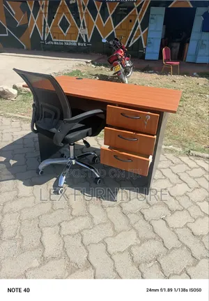 Mixed Colour Table Plus Office Chair