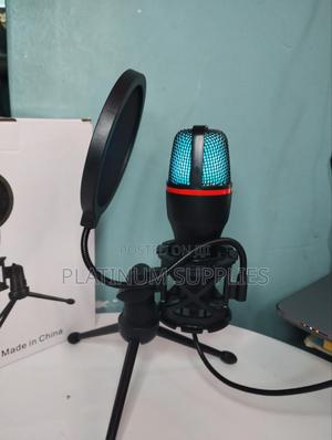 RGB Gaming Mic Noise Cancelling Microphone Professional Mic - main view