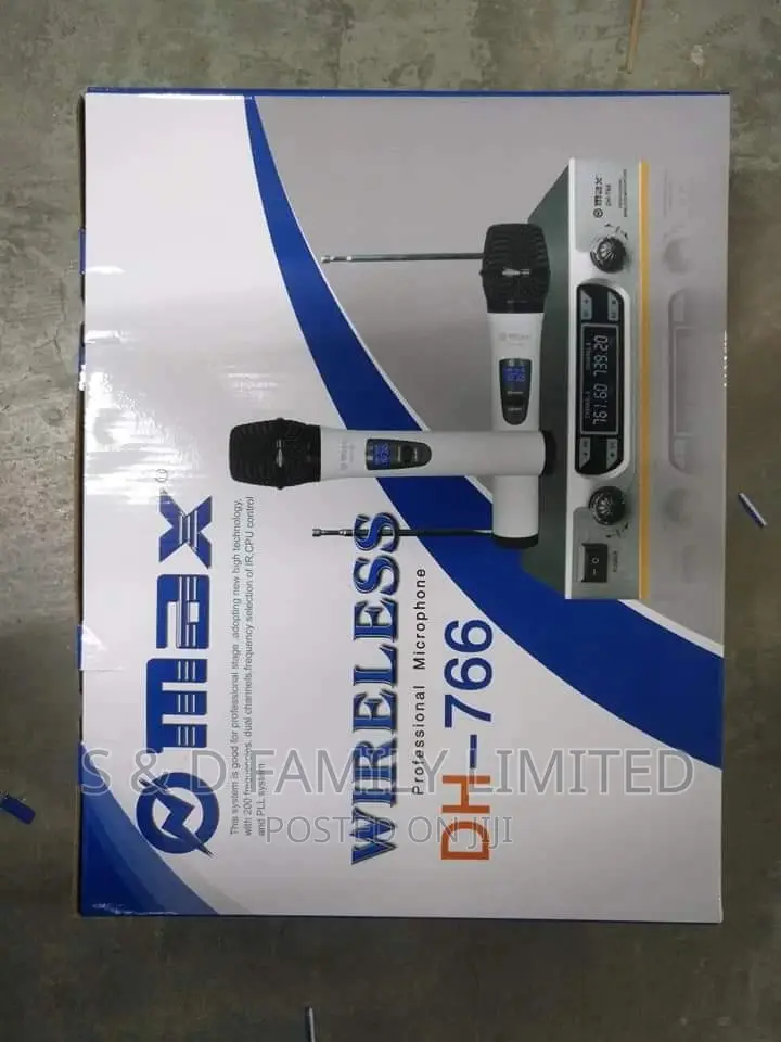 Max 769/766 Wireless Microphone