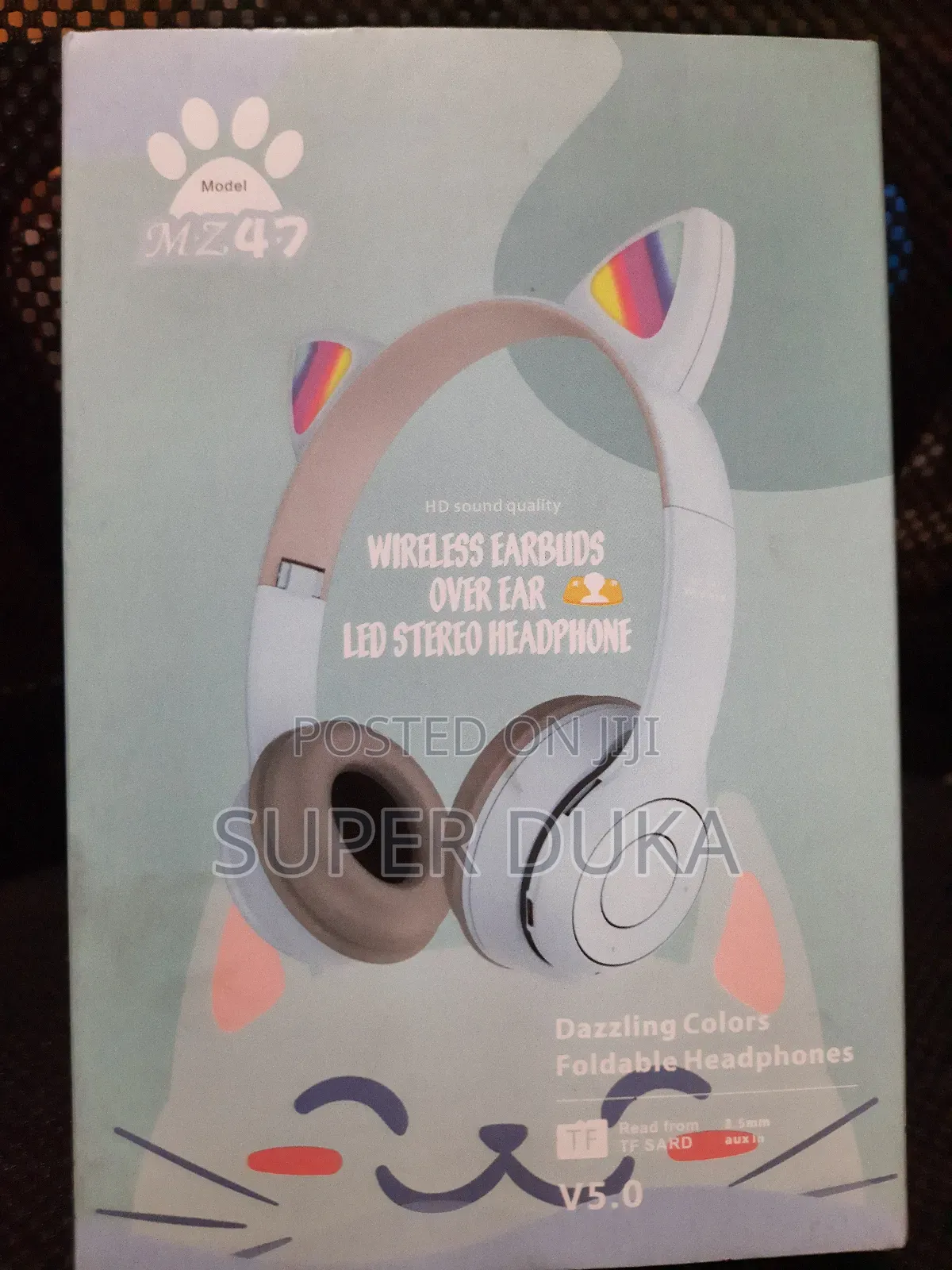 Kids Led Stereo Wireless Headphones.