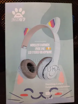 Kids Led Stereo Wireless Headphones.